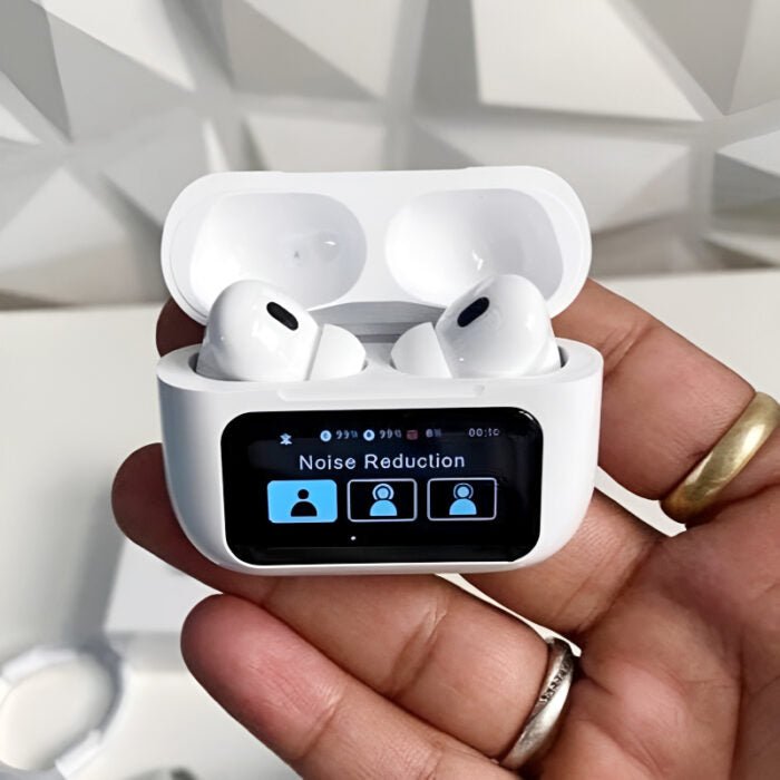 A9 Pro High Quality Sound, ENC Noise Reduction Wireless AirPods With Smart Touch Screen Control - My Store