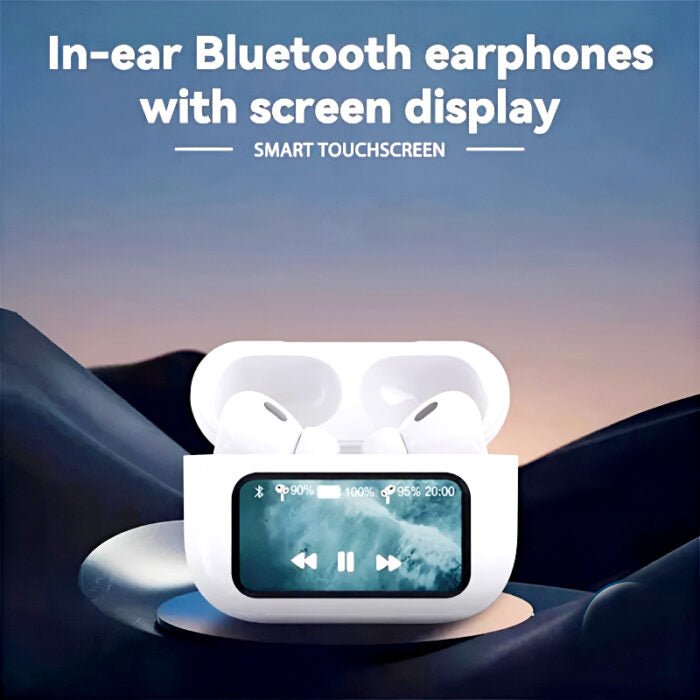 A9 Pro High Quality Sound, ENC Noise Reduction Wireless AirPods With Smart Touch Screen Control - My Store