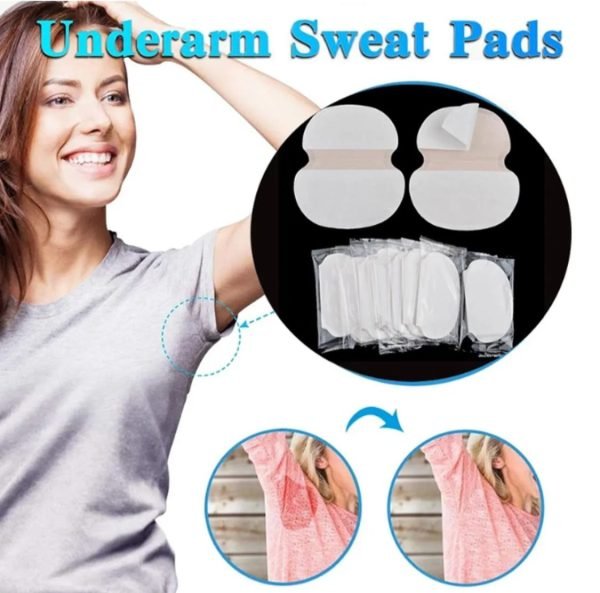 10pcs 5 Pair Underarm Pads Dress Clothing Armpit Care Sweat Scent Perspiration Shield Absorbing Deodorant Antiperspirant - My Store