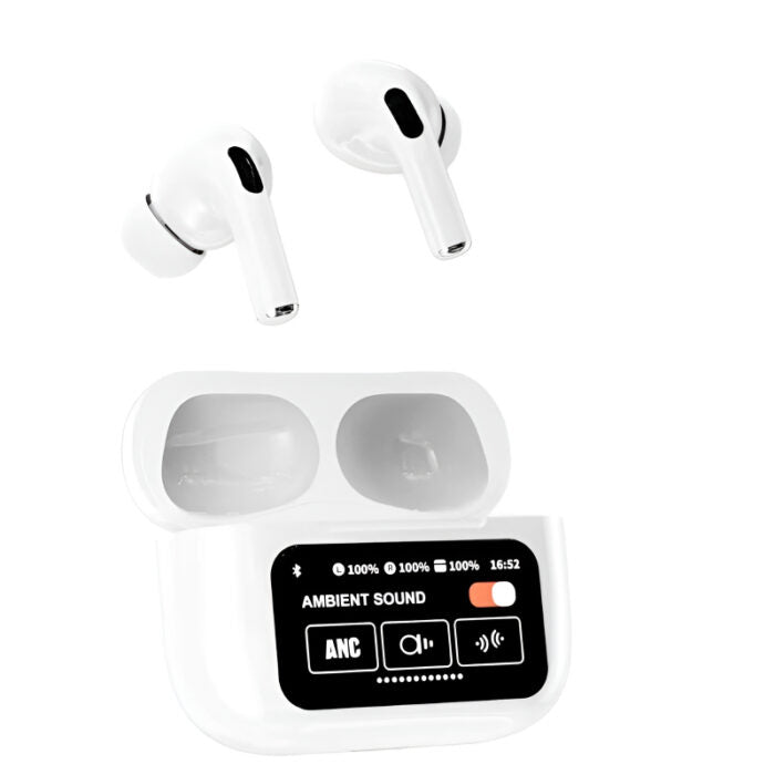 A9 Pro High Quality Sound, ENC Noise Reduction Wireless AirPods With Smart Touch Screen Control - My Store