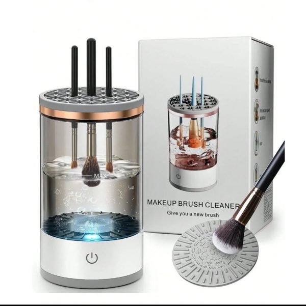 3 In 1 Electric Makeup Brush Cleaner | Automatic Make Up Brush Holder Cleaner Machine - My Store