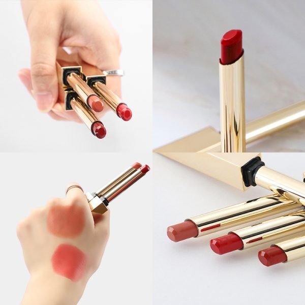3 - in - 1 Ks One Fancy Lipstick Set – Long - lasting & Stylish - My Store