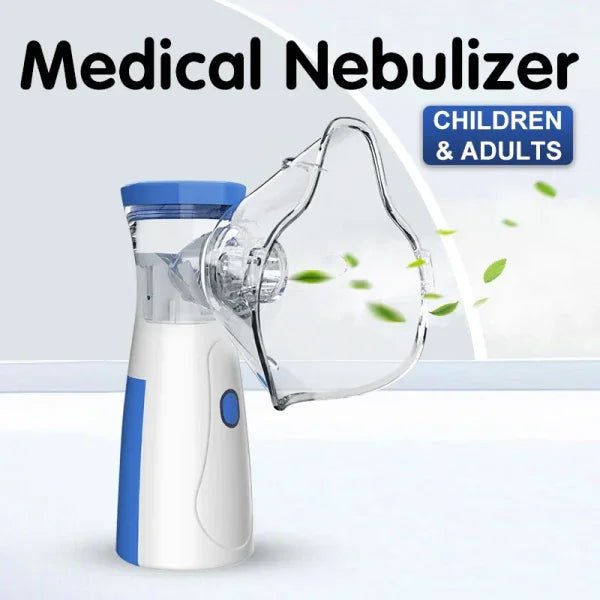 Portable Nebulizer For Asthma Inhaler Nebulizer Machine For Kids And Adults Medical Asthma Nebulizer (cell Operated ) - My Store