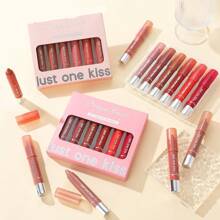 6pcs Set Dragon Ranee Just One Kiss Lipstick Lip Crayon Bundle - My Store