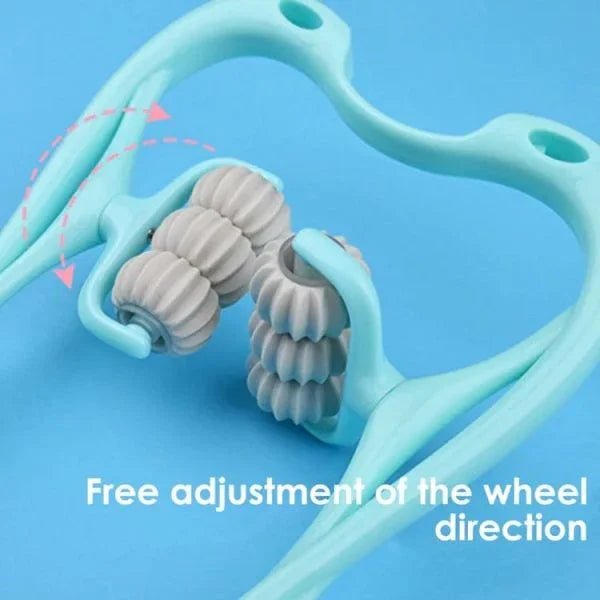 6 Wheel Pressure Point Neck Massager Random Color - My Store