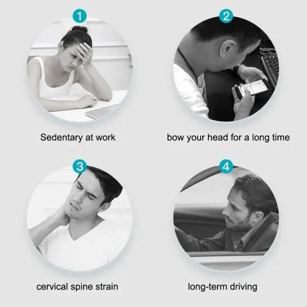 6 Wheel Pressure Point Neck Massager Random Color - My Store