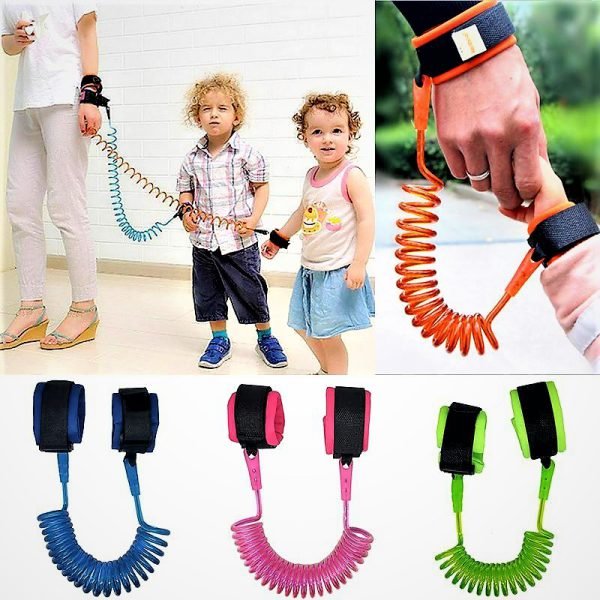 Baby Child Anti Lost Wrist Link Safety Harness Strap Rope Leash Walking Hand Belt Band Wristband For Toddlers, Kids Loss - My Store