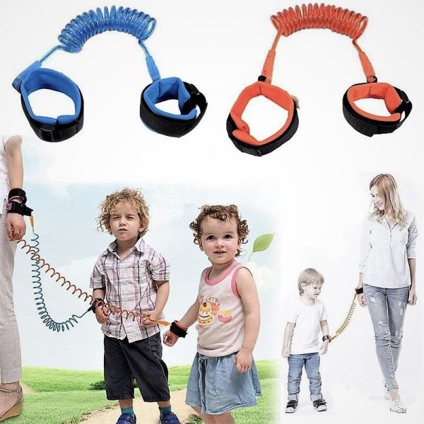 Baby Child Anti Lost Wrist Link Safety Harness Strap Rope Leash Walking Hand Belt Band Wristband For Toddlers, Kids Loss - My Store