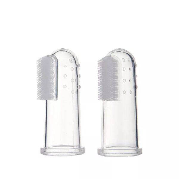 Baby Finger Toothbrush Silicon Toothbrush+box Children Teeth Clear Soft Silicone Infant Tooth Brush Rubber Cleaning Baby Brush - My Store