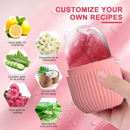 Combo Pack Marble Jade Roller With Stone Marble | Ice Roller Facial Massage | Derma Roller [pack Of 3] - My Store