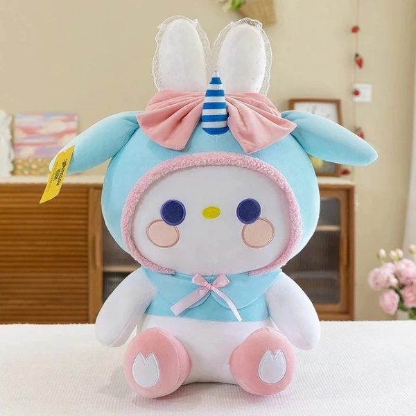 Dino Flower Rabbit Cat Elf Plush Toy Shade Stuff Doll Cute Girl – 35cm - My Store