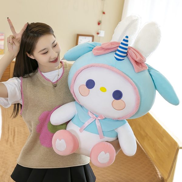 Dino Flower Rabbit Cat Elf Plush Toy Shade Stuff Doll Cute Girl – 35cm - My Store