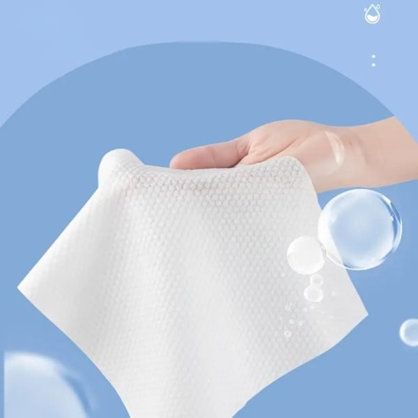 Disposable Face Towel – 70 Pcs Ultra Soft, Thickened Cotton Tissues | Lint - free - My Store
