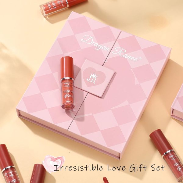 Dragon Ranee 12 - color Matte Lip Gloss Set – Long - lasting Waterproof Lip Gloss Set, High - pigment Liquid Lipstick Collection – Smooth Velvet Finish – Perfect For Daily Wear, Gifting & Professional Use - My Store