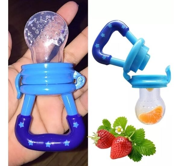 Food Pacifier + Feeder Spoon/ Fresh Fruit Food Baby , Feeding Safe Fruit Feeder (random Color) - My Store