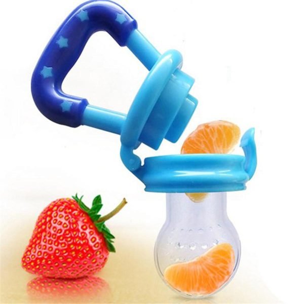 Food Pacifier + Feeder Spoon/ Fresh Fruit Food Baby , Feeding Safe Fruit Feeder (random Color) - My Store