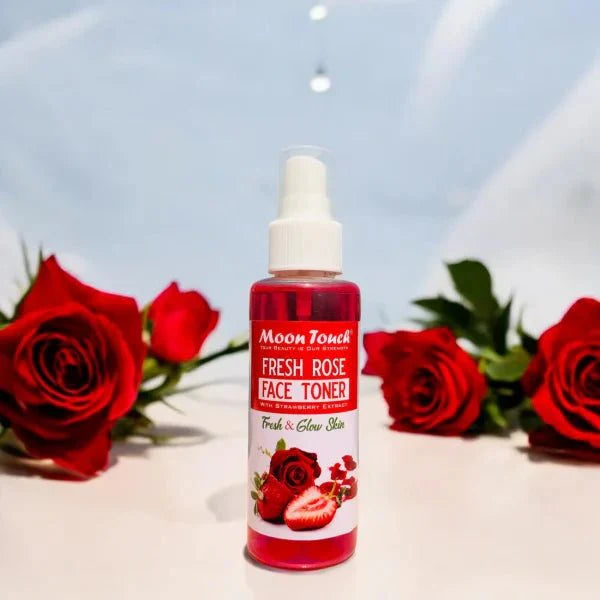 Fresh Rose Face Toner Mist (100ml) - My Store
