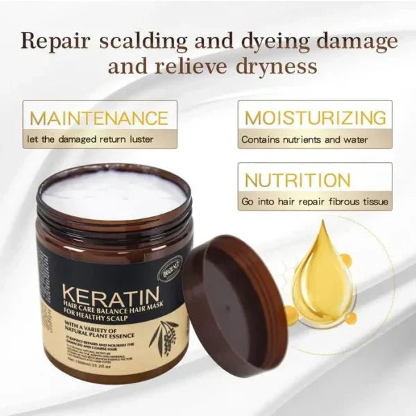 Keratin Original Hair Care Balance Mask And Treatment For Healthy Scalp – 500ml - My Store