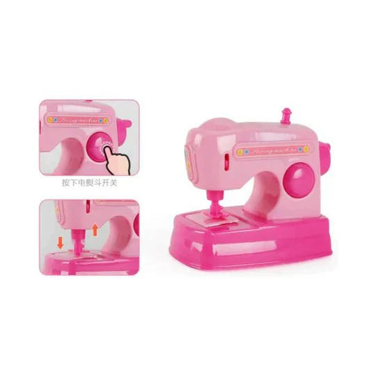 Mini Portable Sewing Machine - pink - My Store