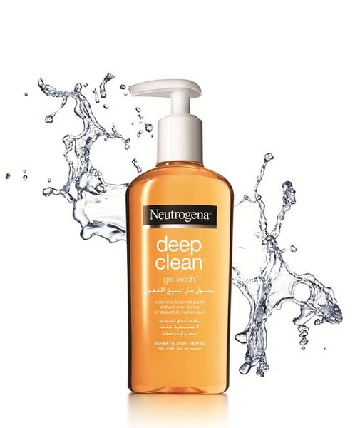 Neutrogena Deep Clean Gel Wash – Oil - free Daily Facial Cleanser For Oily & Combination Skin (200ml) - My Store