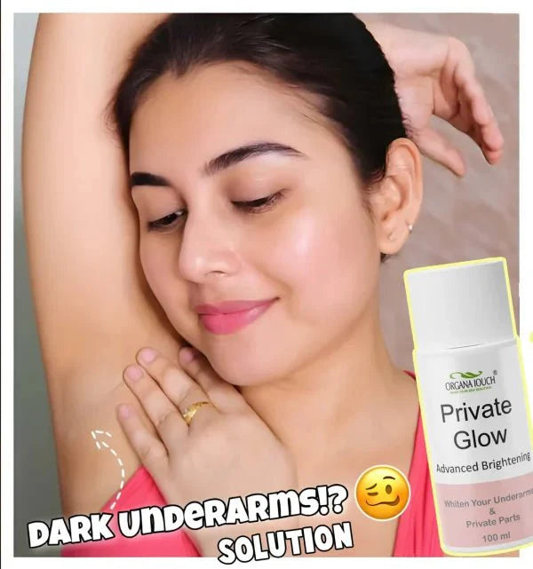 Organa Touch Fresh & Natural Underarm Whitening Cream Private Glow ( Advanced Brightening ) - My Store