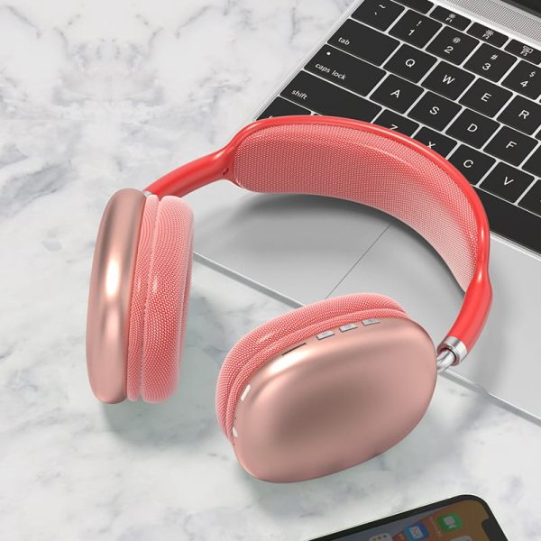 P9 Wireless Bluetooth Headphones Adjustable Over - the - ear Stereo Headset | Best Quality Wireless Headphones (random Color) - My Store