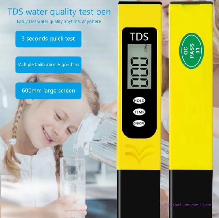 Tds Meter Digital Lcd Pen Tester | Water Quality Monitor Purity Measure Tool (🇵🇰 Azadi Sale Offer Limit Time) - My Store
