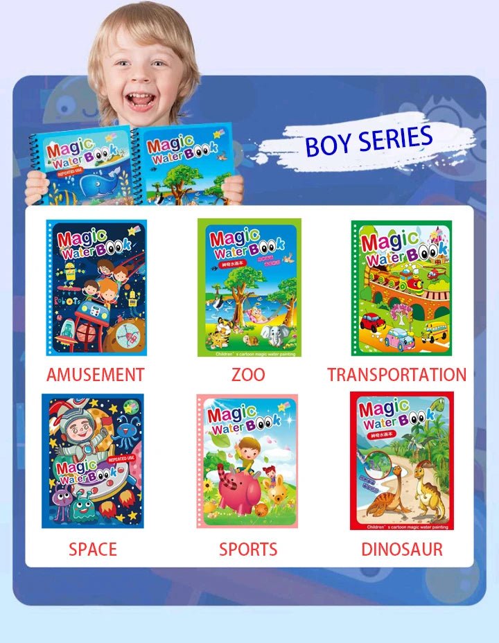 Magic Drawing Water Book | Buy 1 Get 1 FREE - My Store