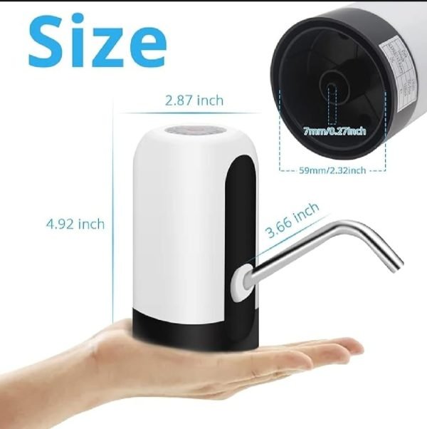 Electric Water Dispenser Portable Automatic Electric Water Pump Drinking Bottle Switch Usb Rechargeable Water Pump Machine - My Store