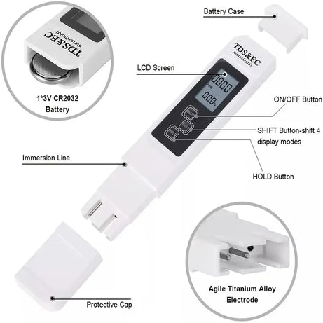 Water Quality Tester Drink Water TDS Meter Pen - My Store