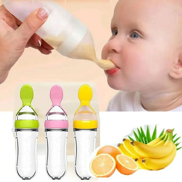 Food Pacifier + Feeder Spoon / Fresh Fruit Food Baby , Feeding Safe Fruit Feeder – Random Color - My Store