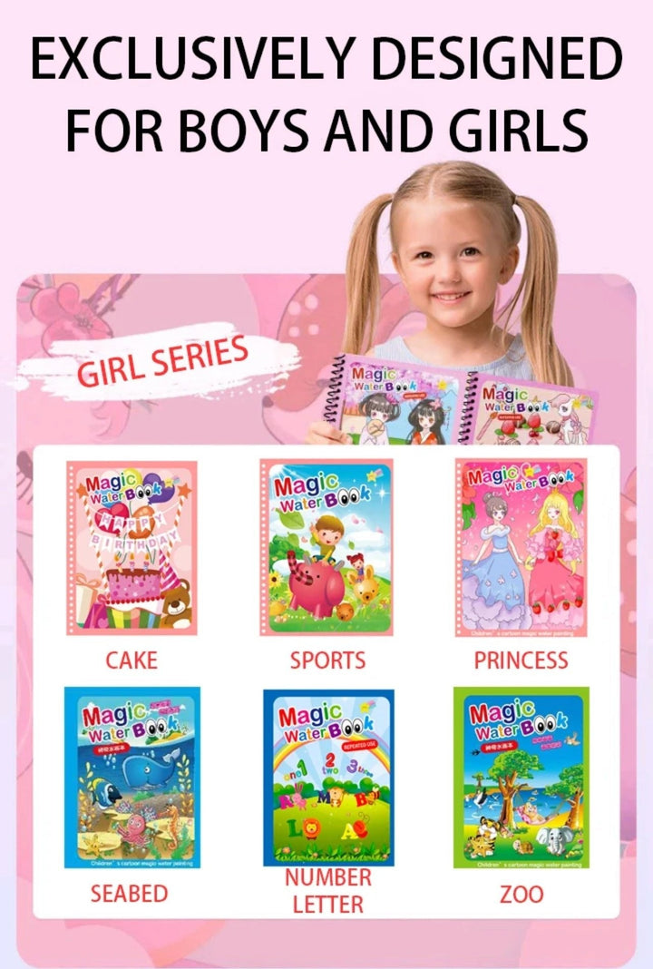 Magic Drawing Water Book | Buy 1 Get 1 FREE - My Store
