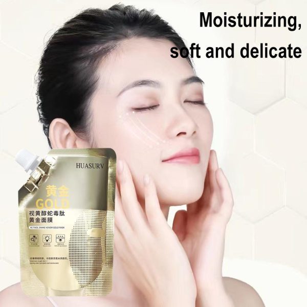 Retinol Gold Mud Mask – Brightening & Firming Facial (100ml) - My Store