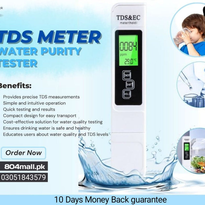 Water Quality Tester Drink Water TDS Meter Pen - My Store