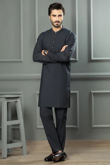 PREMIUM CHARCOAL UNSTITCHED WASH & WEAR - My Store