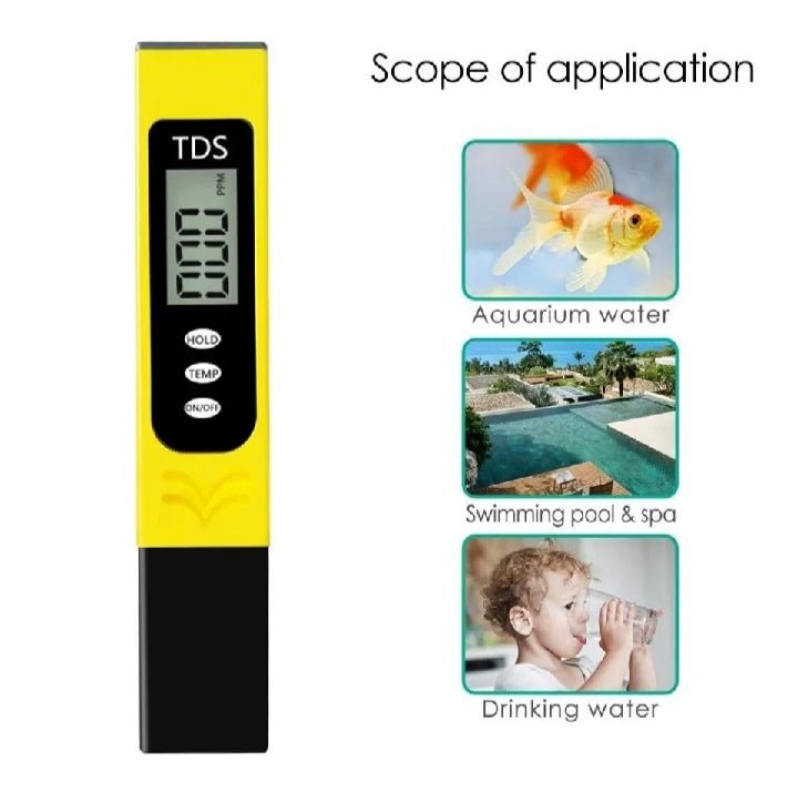 Tds Meter Digital Lcd Pen Tester | Water Quality Monitor Purity Measure Tool (🇵🇰 Azadi Sale Offer Limit Time) - My Store