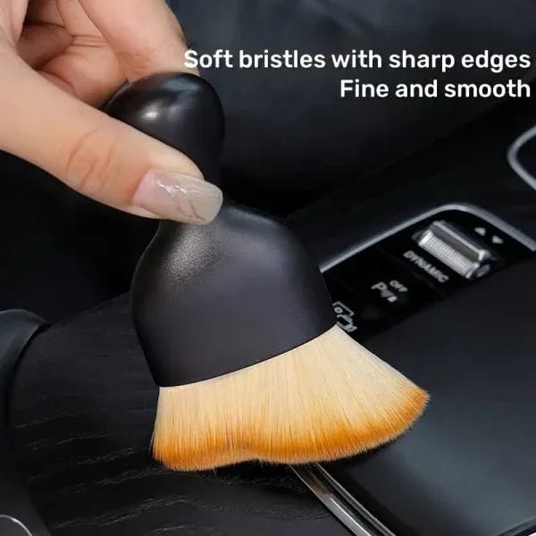 Car Interior Cleaning & Multi Functional Brush Premium Quality ,car Cleaning Brush | Soft Hair Brush For Cleaning Of Small And Tiny Places - My Store